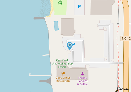 Kitty Hawk Kites map location