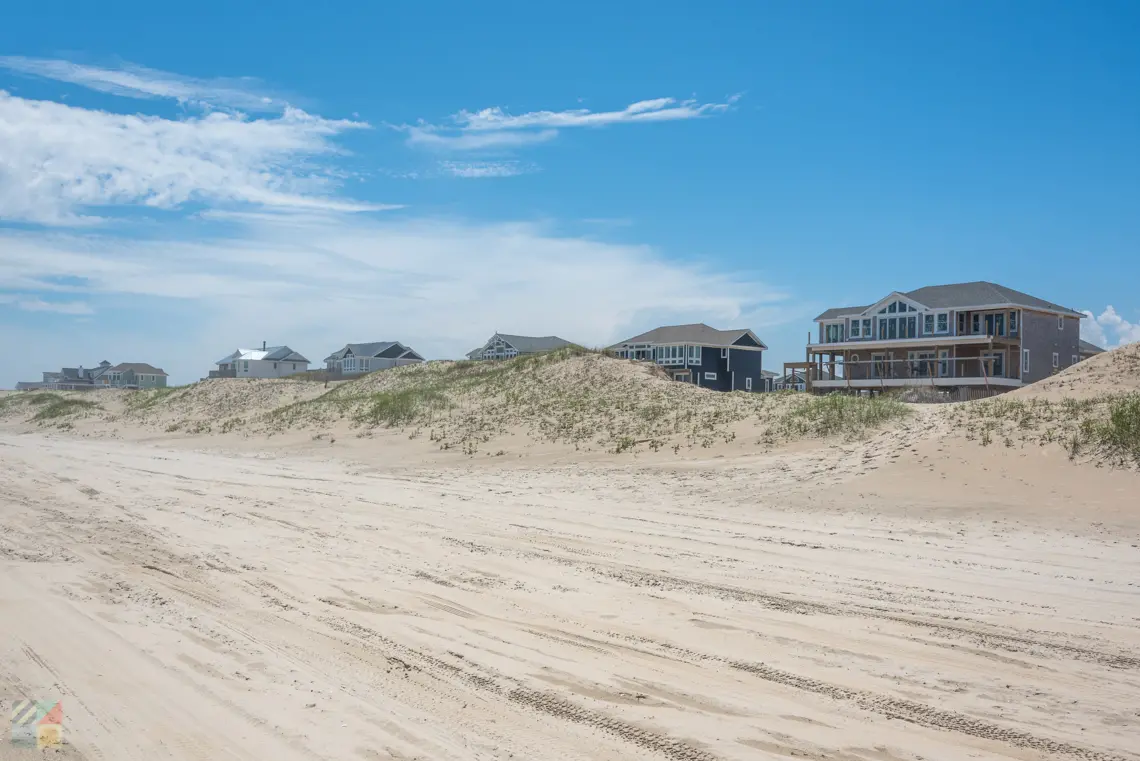 4x4 beach and oceanfront rental homes in Carova Beach NC